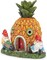Pineapple Gnome House - Garden Ornament Adorable Gnomes with Tropical Pineapple Design, Perfect for Decorating Lawns, Balconies, and Patios. an Ideal Gift Choice!